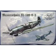 Me Bf-109 C-3 WWII German fighter, 1/72 - Avis AV72011