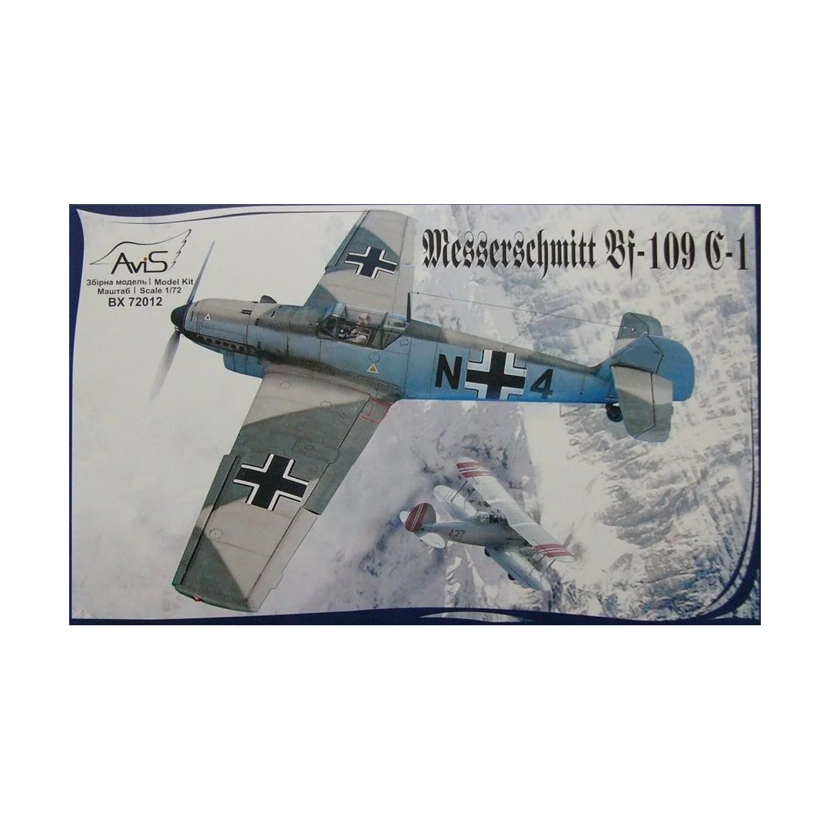 Me Bf-109 C-1 WWII German fighter - Avis AV72012