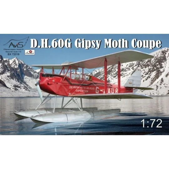 DH-60G Gipsy Moth Coupe floatplane, 1/72 - Avis AV72018