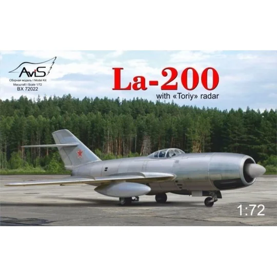 La-200 with "Toriy" radar, 1/72 - Avis AV72022 La-200 with "Toriy" radar, 1/72 - Avis AV72022