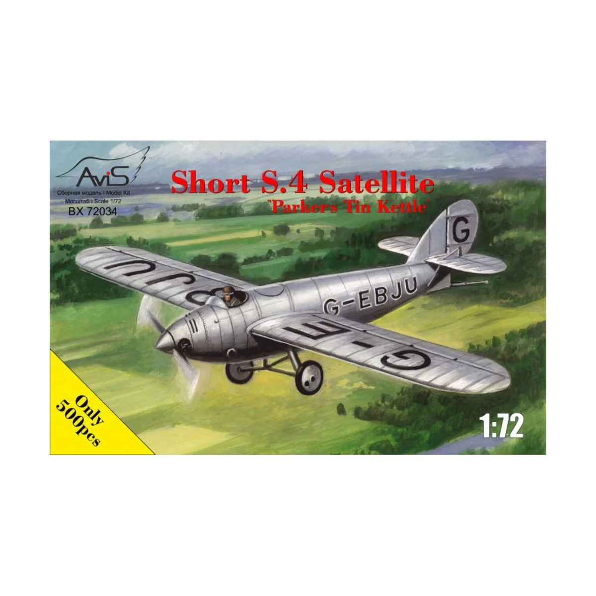 Short S.4 Satellite"Parkers Tin Kettle" - Avis AV72034