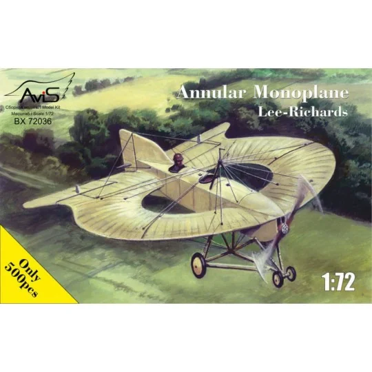 Lee-Richards Annular monoplane, 1/72 - Avis AV72036 Lee-Richards Annular monoplane, 1/72 - Avis AV72036