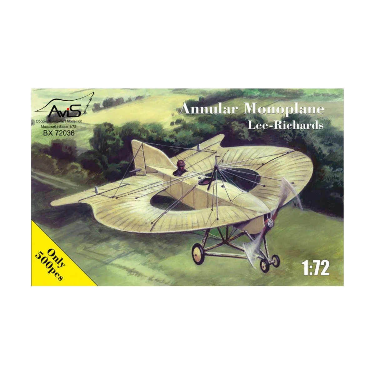 Lee-Richards Annular monoplane - Avis AV72036