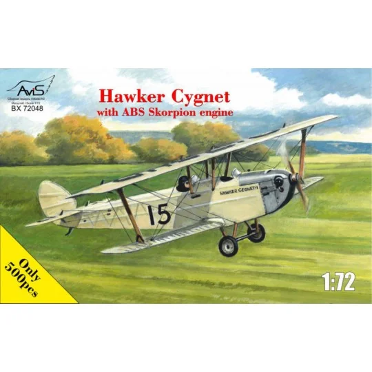 Hawker Cygnet with ABS Skorpion engine, 1/72 - Avis AV72048