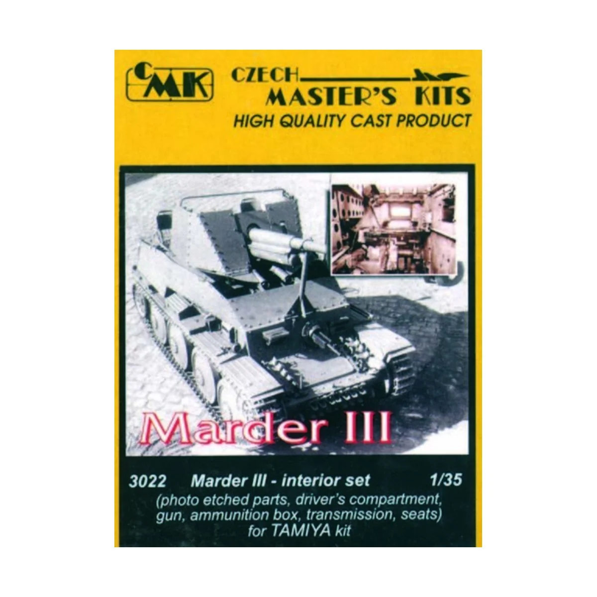 Marder III Interior Set - CMK 129-3022