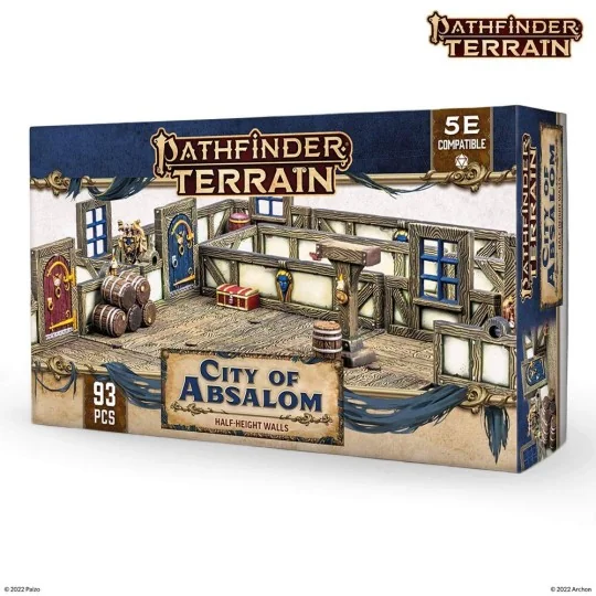 Dungeons & Lasers PATHFINDER TERRAIN: CITY OF ABSALOM - Archon Stud...