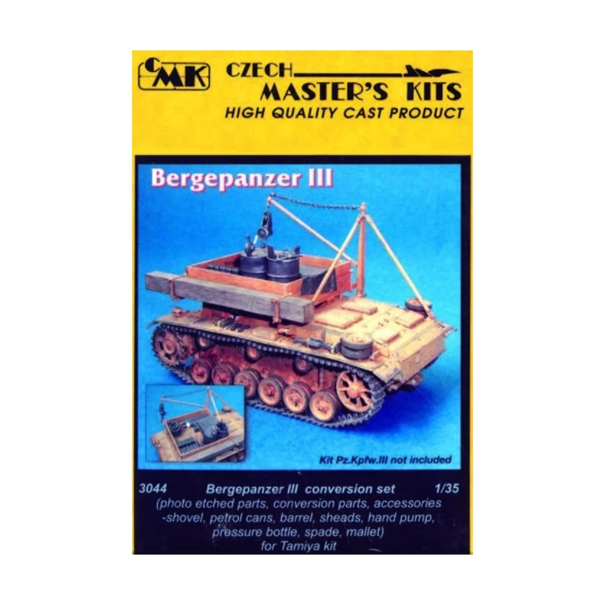 Bergepanzer III Umbauset, 1/35 - CMK 129-3044