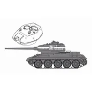 T-34/76 model 1943 - CMK 129-3070