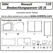 Renault Beobachtungspanzer UE (f) für Tamiya Bausatz - CMK 129-3094