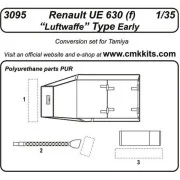 Renault UE 630 (f) Luftwaffe Type Early für Tamiya Bausatz, 1/35 - ... Renault UE 630 (f) Luftwaffe Type Early für Tamiya Bausatz, 1/35 - ...