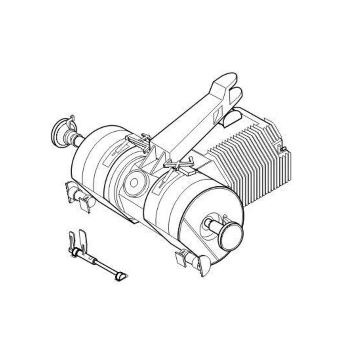 Sd.Kfz. 138/1 Grille Transmission set - CMK 129-3120