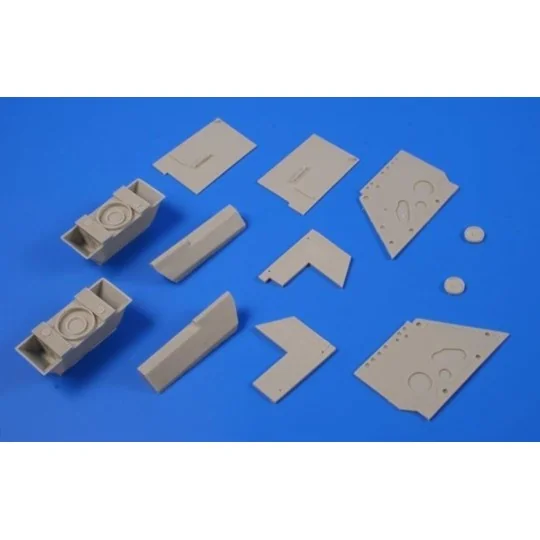 Jagdpanther cooler set (Tam) Ger WWII, 1/35 - CMK 129-3132 Jagdpanther cooler set (Tam) Ger WWII, 1/35 - CMK 129-3132