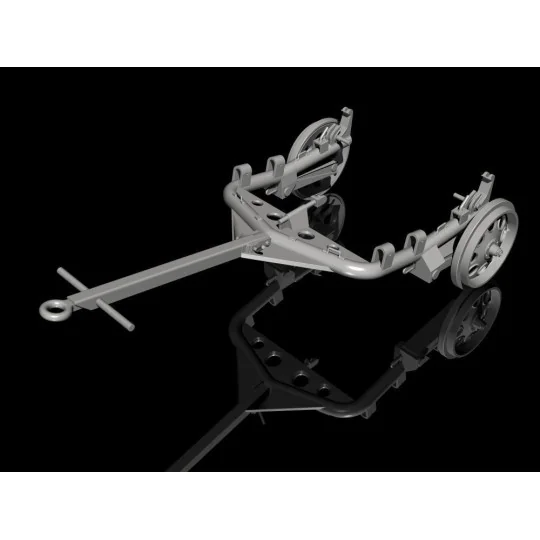 Trailer for Goliath Tracked Mine, for, 1/35 - CMK 129-3141 Trailer for Goliath Tracked Mine, for, 1/35 - CMK 129-3141