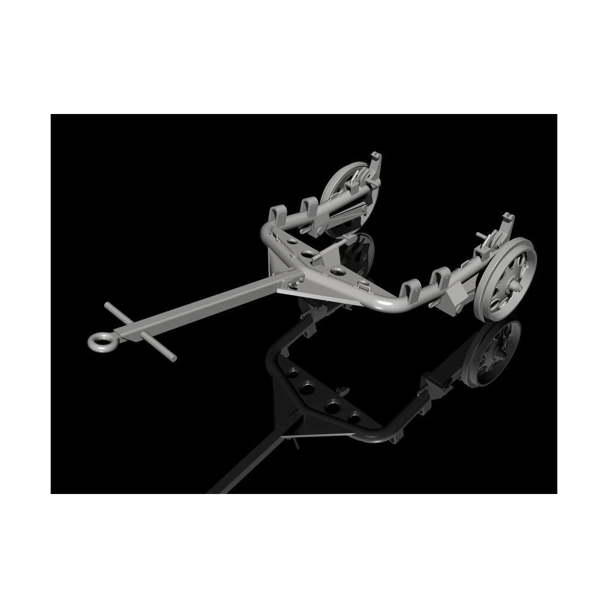 Trailer for Goliath Tracked Mine, for, 1/35 - CMK 129-3141 Trailer for Goliath Tracked Mine, for, 1/35 - CMK 129-3141