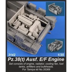 Pz.38(t) Ausf. E/F Engine Set - CMK 129-3142