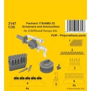 Panhard 178/AMD-35 Armament and Ammunition (ICM/Revell Tamiya kits)... Panhard 178/AMD-35 Armament and Ammunition (ICM/Revell Tamiya kits)...