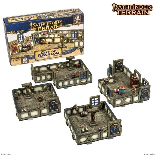Dungeons & Lasers PATHFINDER TERRAIN: CITY OF ABSALOM - Archon Stud...