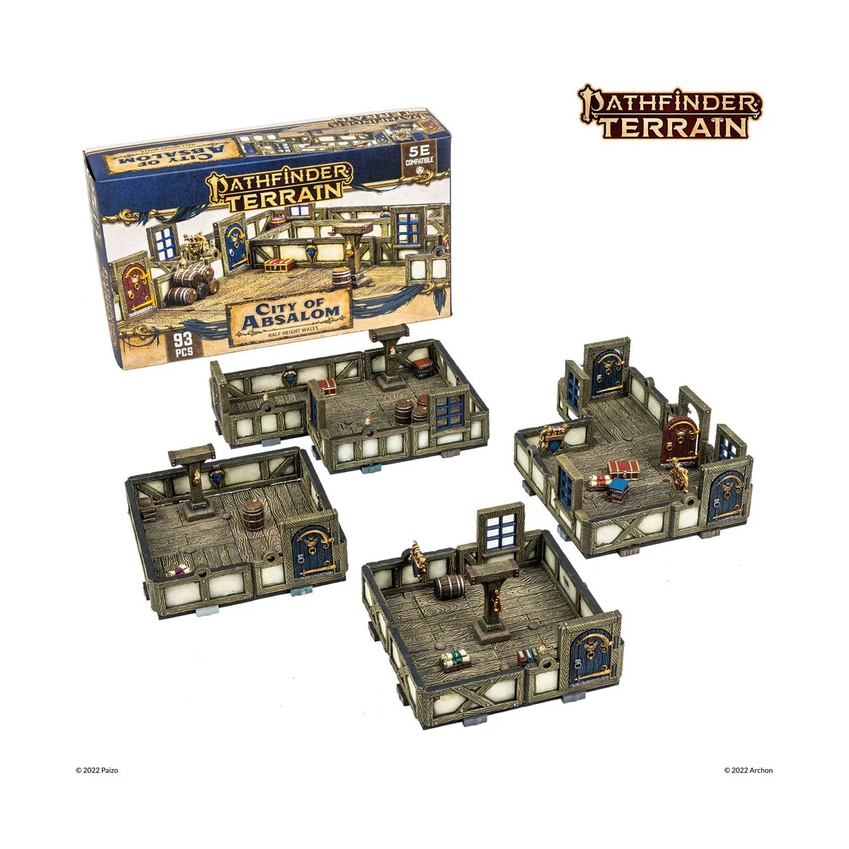 Dungeons & Lasers PATHFINDER TERRAIN: CITY OF ABSALOM - Archon Stud...