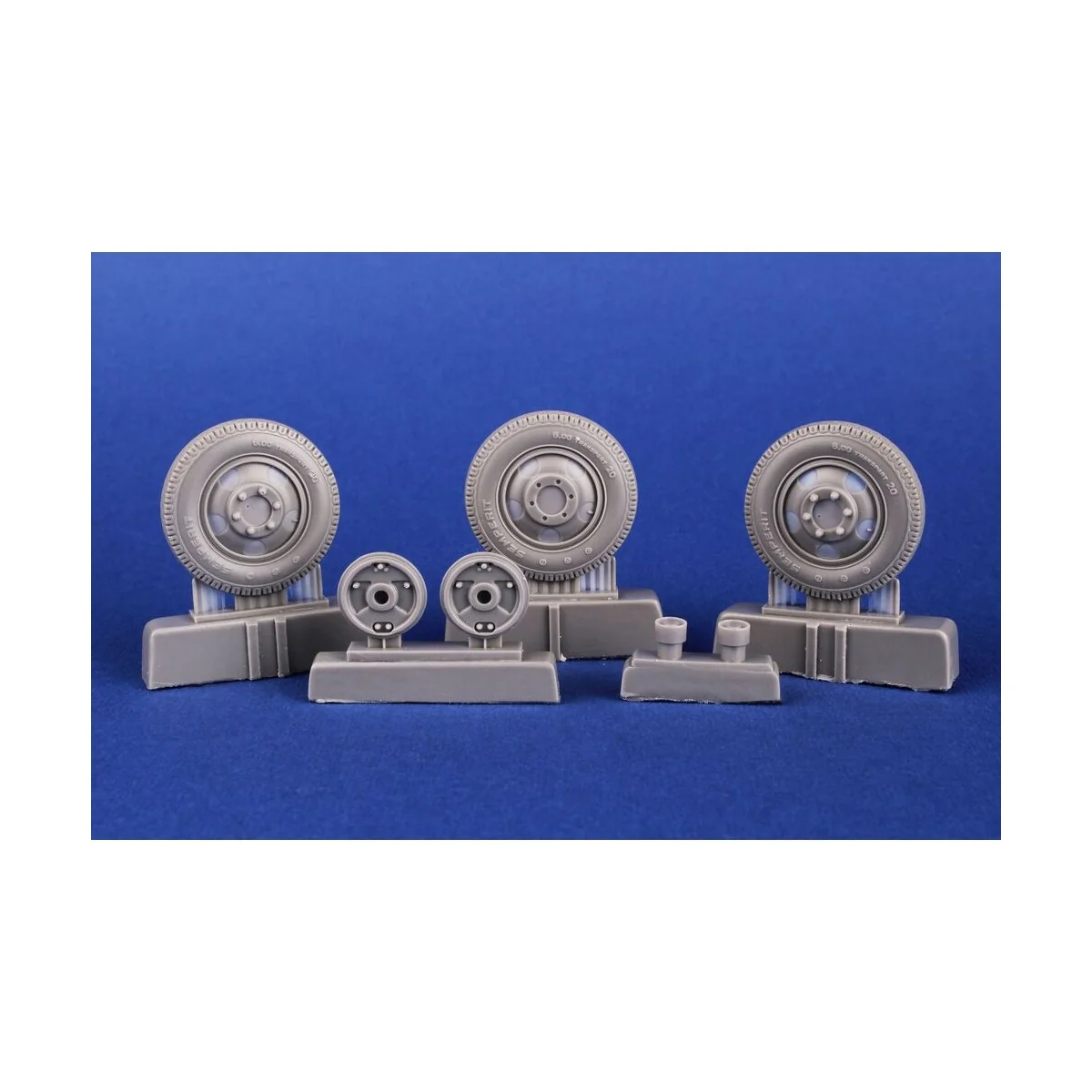 V3000S/SSM Maultier Wheels / for ICM kits, 1/35 - CMK 129-3154