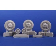 V3000S/SSM Maultier Wheels / for ICM kits - CMK 129-3154