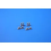 Imperial Jap. Naval Bombs 50kg (4pcs) - CMK 129-5042