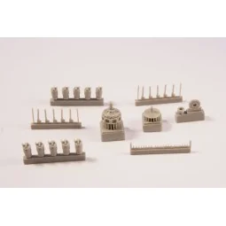 Le Rhóne 9J-French WWI Rotary Engine, 1/32 - CMK 129-5105