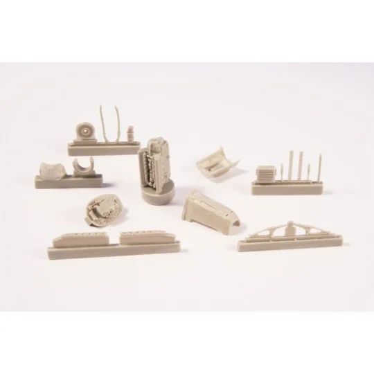 Le Rhóne 9J-French WWI Rotary Engine, 1/32 - CMK 129-5105