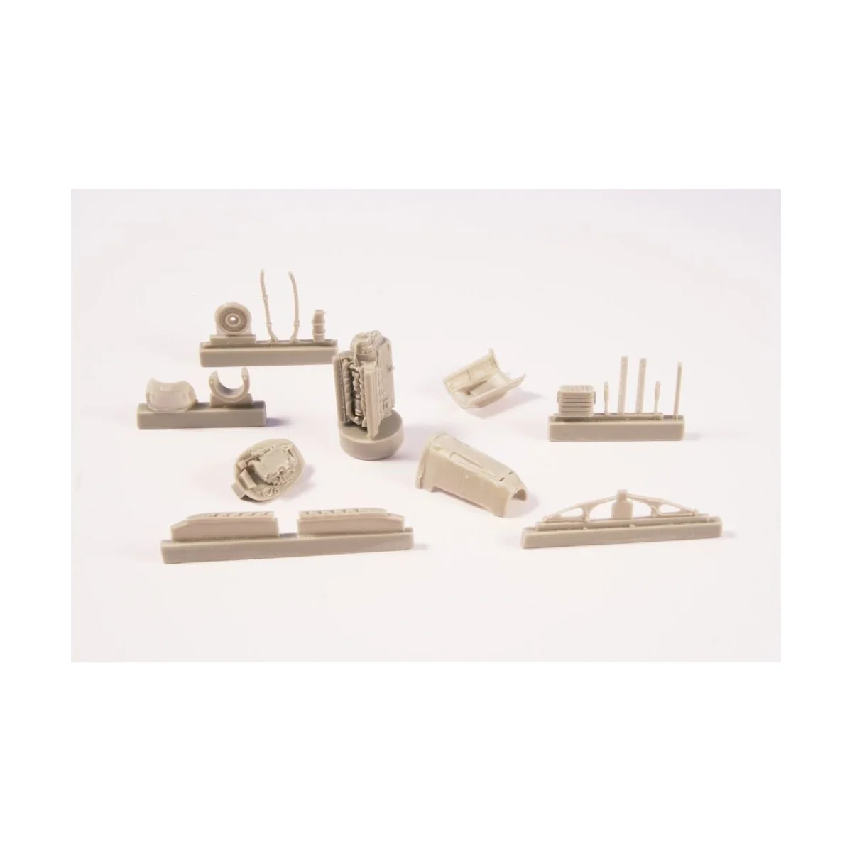 Le Rhóne 9J-French WWI Rotary Engine, 1/32 - CMK 129-5105