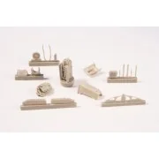 Le Rhóne 9J-French WWI Rotary Engine, 1/32 - CMK 129-5105