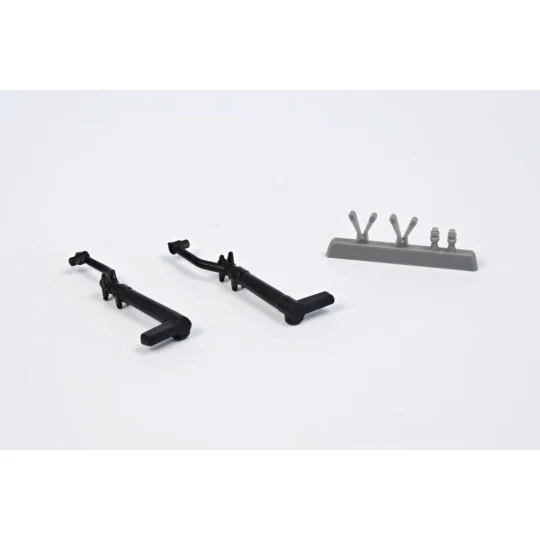 P-51D Mustang Main Undercarriage Strengthened legs, 1/32 - CMK 129-... P-51D Mustang Main Undercarriage Strengthened legs, 1/32 - CMK 129-...