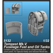 Tempest Mk.V Fuselage Fuel and Oil Tanks - CMK 129-5132