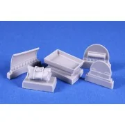 DH.82 Tiger Moth Luggage Box (ICM kit), 1/32 - CMK 129-5137 DH.82 Tiger Moth Luggage Box (ICM kit), 1/32 - CMK 129-5137