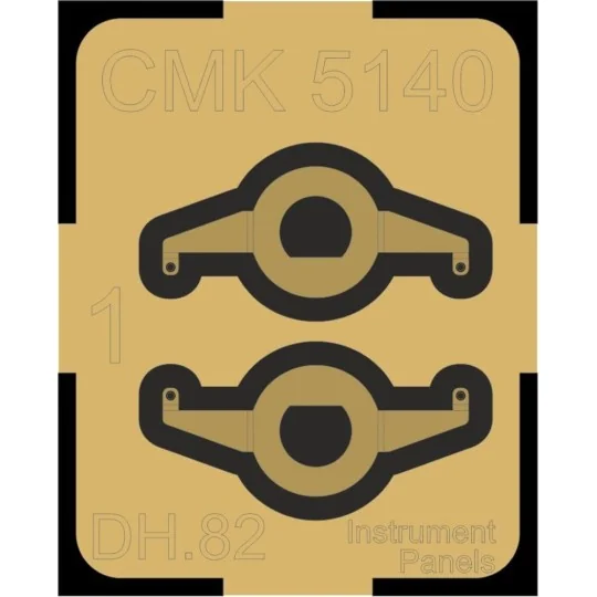 DH.82 Tiger Moth Instrument P. with Compasses and Coaming, Correcti...