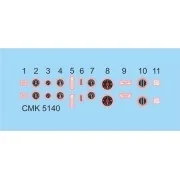 DH.82 Tiger Moth Instrument P. with Compasses and Coaming, Correcti...