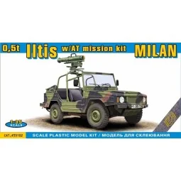 0,5t Iltis w/AT mission kit MILAN - ACE ACE35102