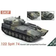 122 SpH 74 Finnish self-propelling how., 1/35 - Skif mk207