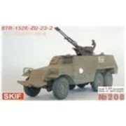BTR-152E with ZU-23-2, 1/35 - Skif MK208