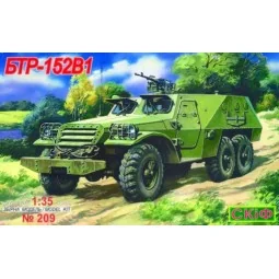 BTR 152 V 1 Armoured Troop Carrier, 1/35 - Skif MK209