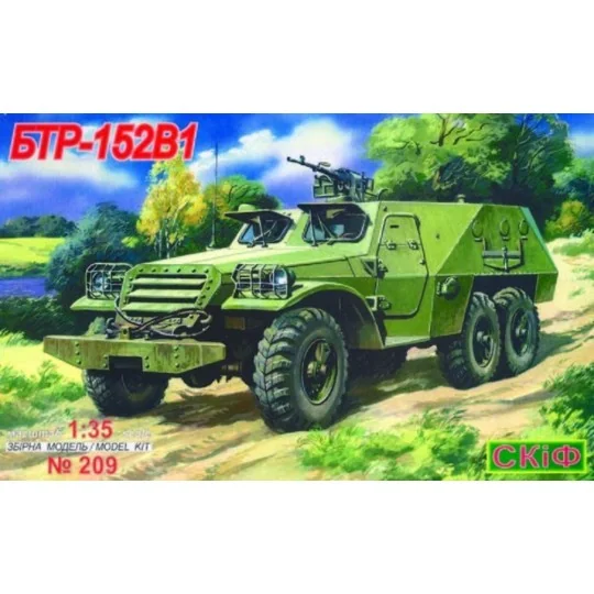 BTR 152 V 1 Armoured Troop Carrier, 1/35 - Skif MK209 BTR 152 V 1 Armoured Troop Carrier, 1/35 - Skif MK209