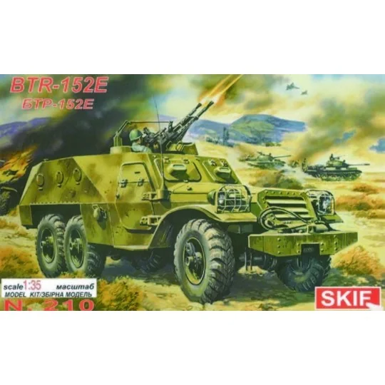 BTR 152 E Armoured Troop Carrier, 1/35 - Skif MK210
