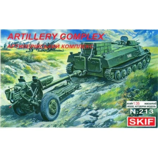 Artillery Complex MT-LB + D-30, 1/35 - Skif MK213 Artillery Complex MT-LB + D-30, 1/35 - Skif MK213