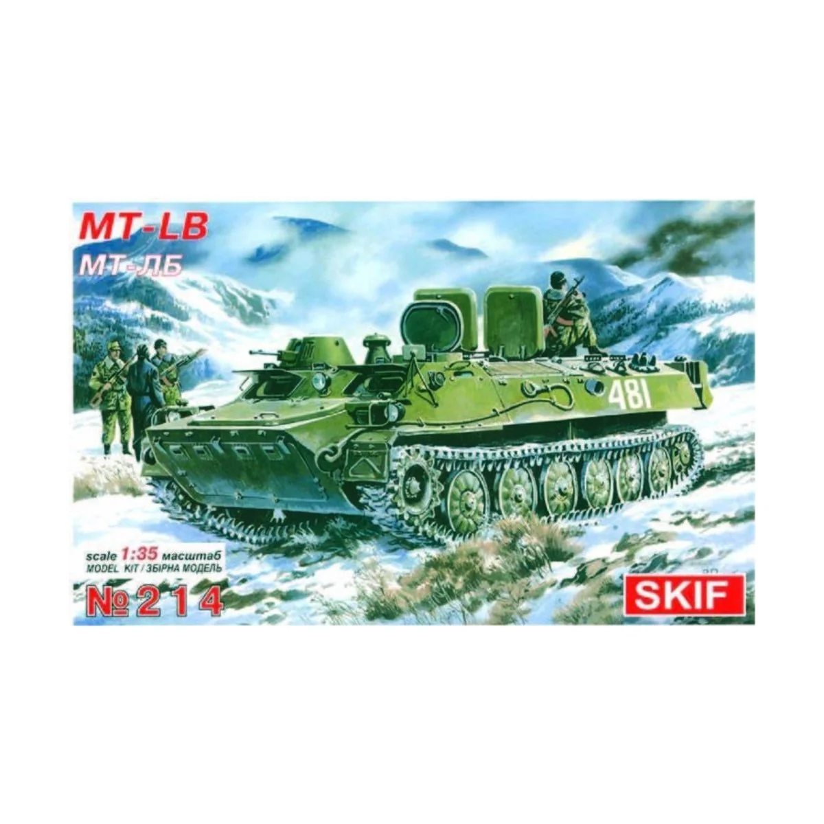 MT-LB Truppentransporter - Skif MK214