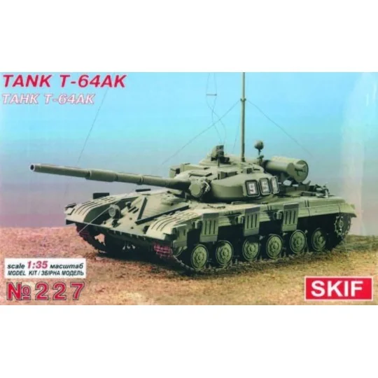 Russischer Panzer T-64 AK, 1/35 - Skif MK227 Russischer Panzer T-64 AK, 1/35 - Skif MK227