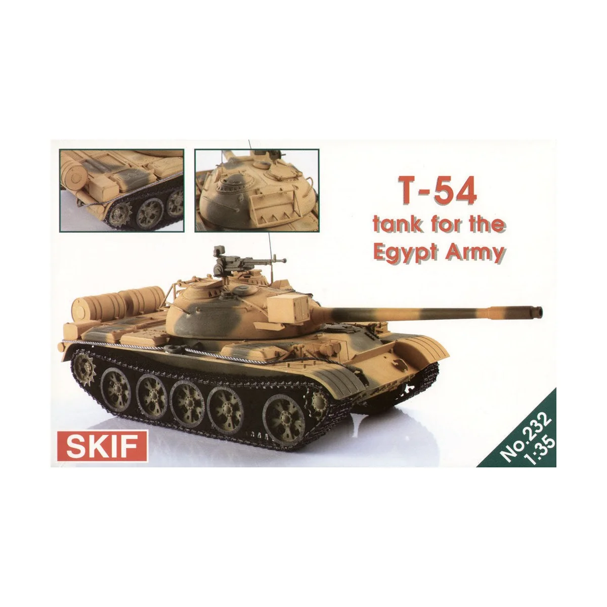 T-54 Tank for the Egypt Army - Skif MK232