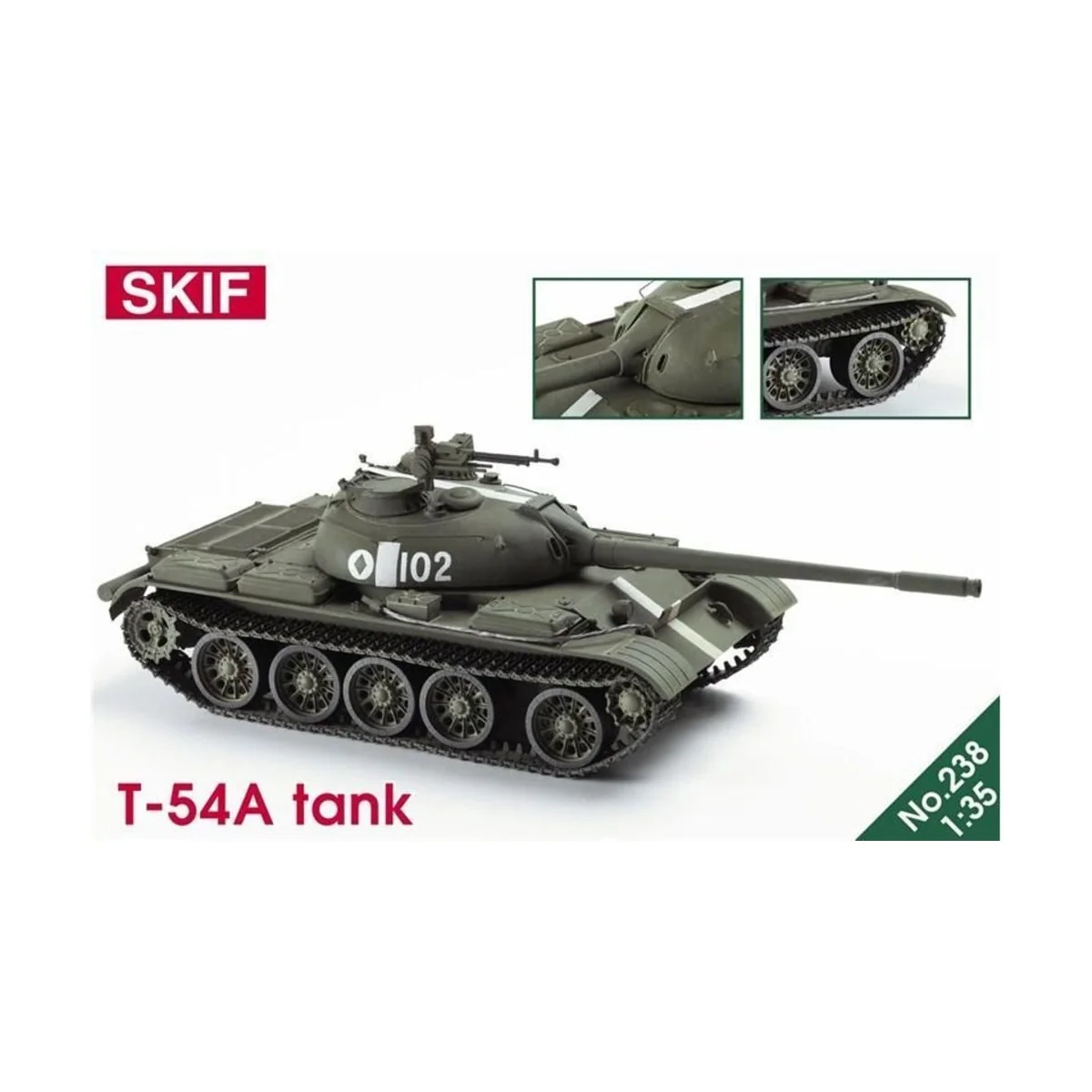 T-54A tank, 1/35 - Skif MK238