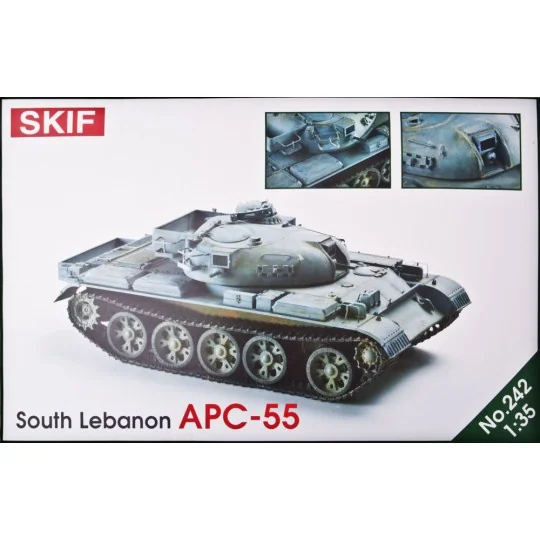 BTR-55, Lebanon, 1/35 - Skif MK242 BTR-55, Lebanon, 1/35 - Skif MK242