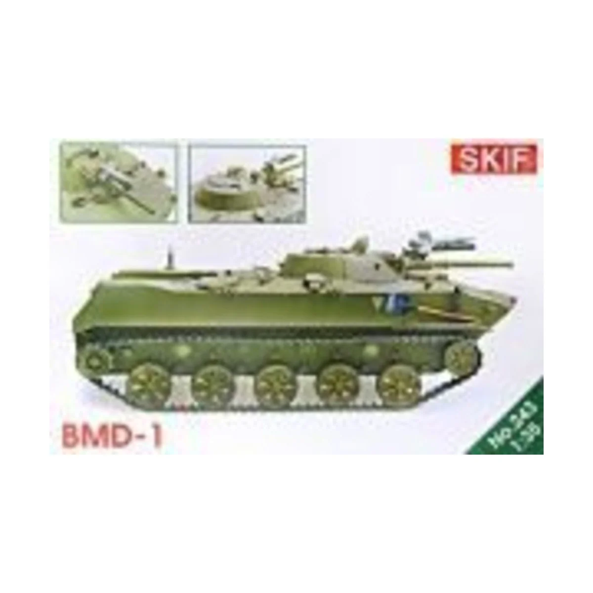 BMD-1,updated kit (new wheels,weapon) - Skif MK243