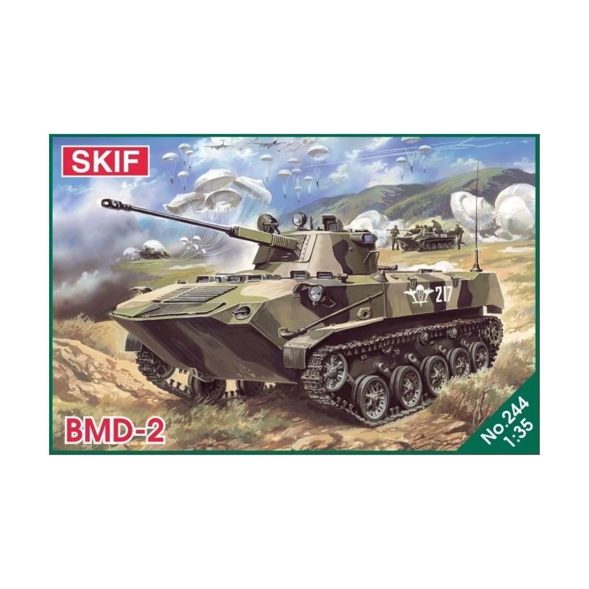 BMD-2 Soviet landing combat vehicle, 1/35 - Skif MK244