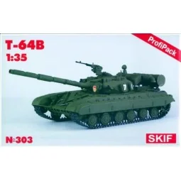 Soviet main battle tank T-64B ProfiPack, 1/35 - Skif MK303