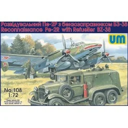 Pe-2R reconn. aircraft w. ref. BZ-38, 1/72 - Unimodels UM108